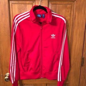 Adidas Track jacket monogram and stripes